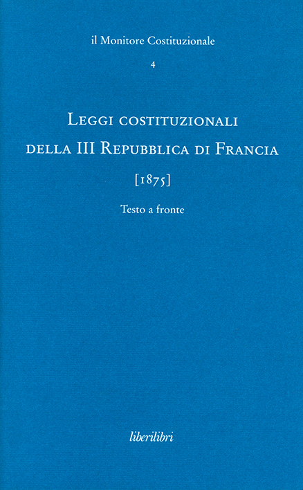 Leggi costituzionali della III Repubblica di Francia  [1875]